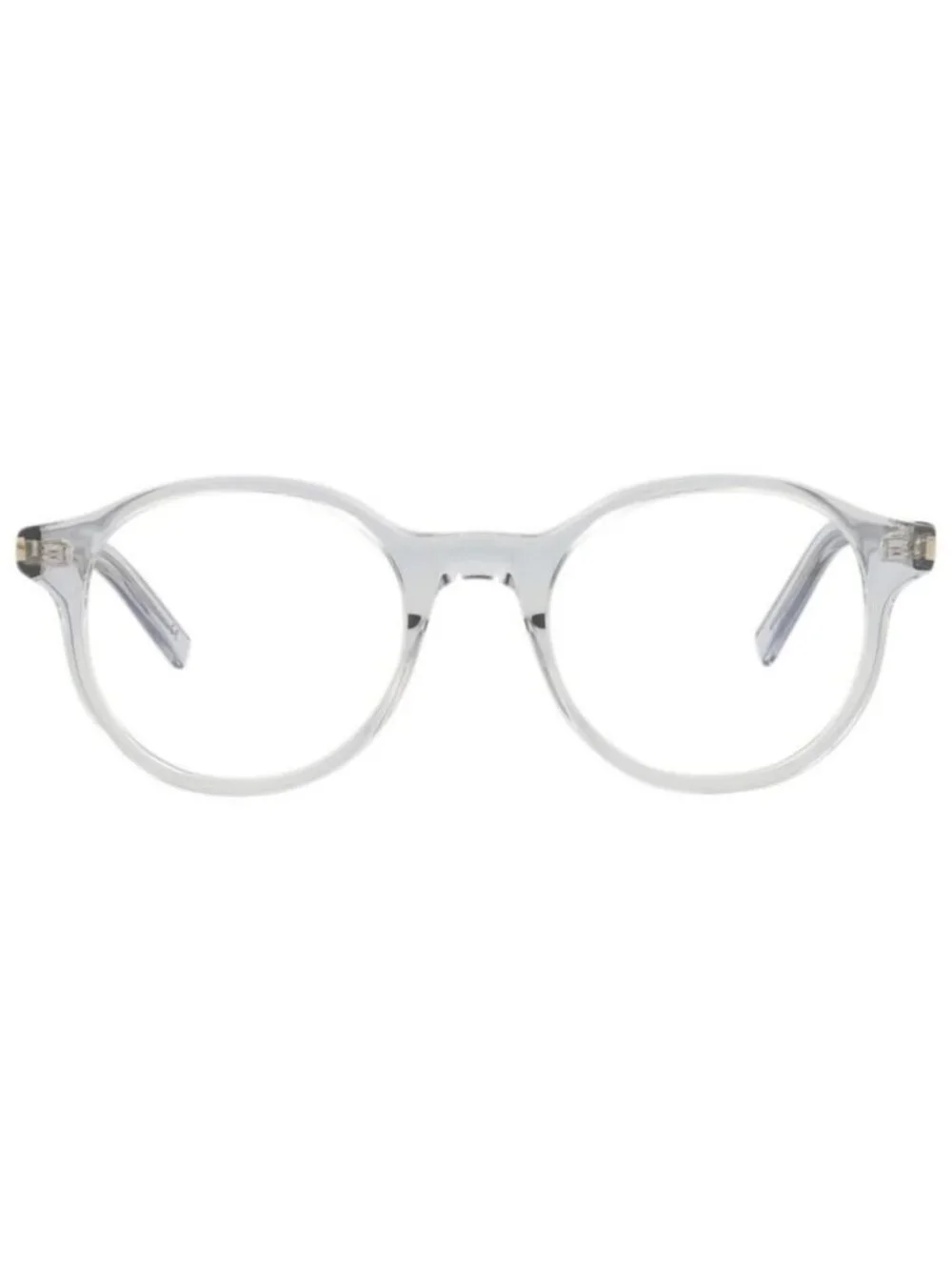 New Saint Laurent Unisex Round/Oval Grey Grey Transparent Fashion Designer Eyegl